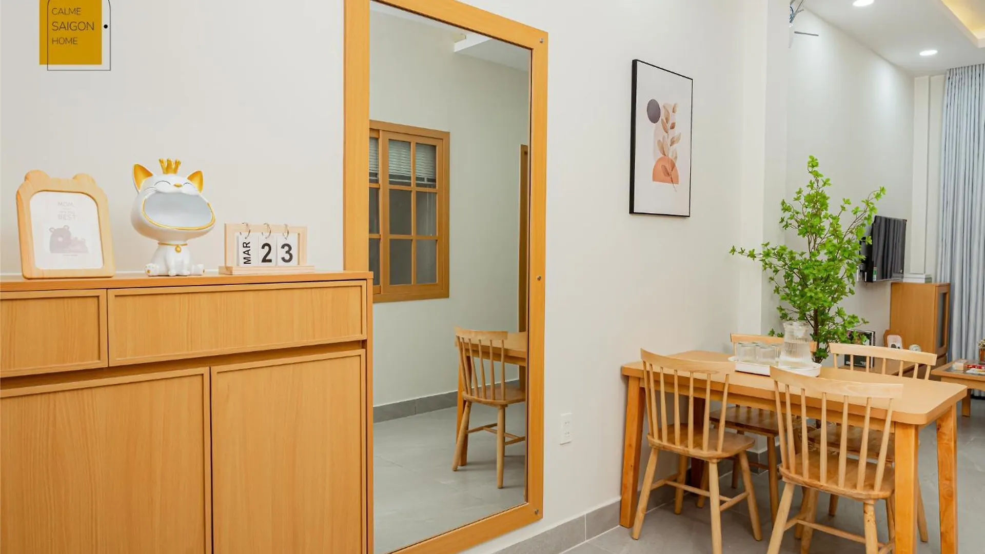 公寓 Calme Saigon Home 胡志明市