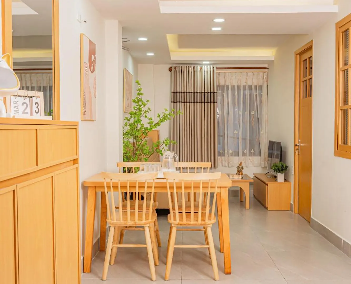 公寓 Calme Saigon Home 胡志明市